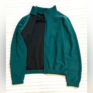 New Love University Emerald Green Performance Microfoeece Jacket XL